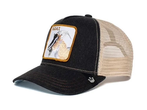 Goorin Bros Trucker Keps Svart Gul - Goat