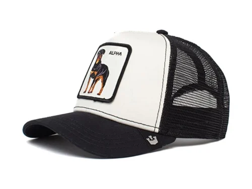 Goorin Bros Trucker Keps Svart Vit - Alpha