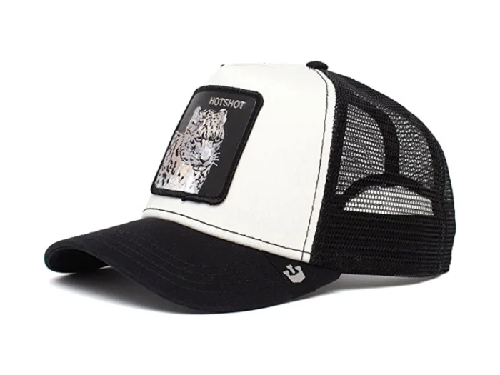 Goorin Bros Trucker Keps Svart Vit - Hotshot